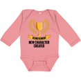 thumbnail image 3 of Inktastic Achievement Unlocked New Character Created Boys or Girls Long Sleeve Baby Bodysuit, 3 of 5