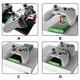 iPega PG-XB003 Dual Controller Charge Station with LED Indicator Short Circuit Overcharge Protection Compatible with Xbox One/One S/One X – image 3 sur 7