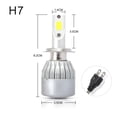 thumbnail image 4 of 2 uds bombilla de luz de freno H7 H1 H4 H11 lámpara antiniebla automática 4000LM 6000K 40W (H7) Tmvgtek Accesorios para autos y motos, 4 of 4