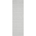 thumbnail image 3 of Bliss Rugs Geometric Indoor Outdoor Runner Rugs for Patio, Hallway, Entryway, Deck, Gray ,2' x 8', 3 of 7