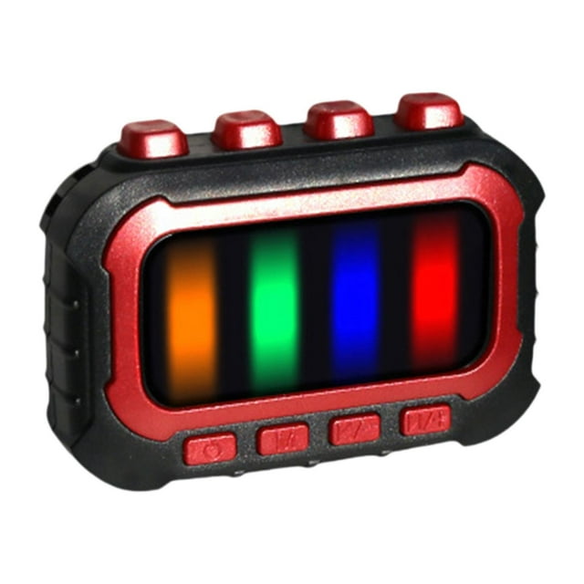 BELOVING Machine de Jeu de Rythme Jeux Portatifs pour Enfants Compétences Motrices Fines Boutons Rapides Jouets de Rythme Jeu de Poussée Rapide pour Amateurs de Musique Noir