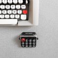 thumbnail image 2 of Temporary Parking Plate for Car Card Hide Phone Number Plate Parking Numbers Card with Telephone Number Black Typewriter fitting, 2 of 9