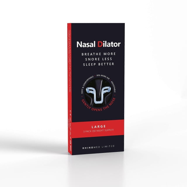 Mute Snore Stopper Nasal Dilator - Starter Pack For Snore Reduction Increases Airflow Anti Snoring Devices For Sleep