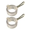 thumbnail image 4 of 2x anillos de asta de bandera accesorios de Clip de ojal fácil de usar herramienta de fijación de asta de bandera duradera giratoria de 360  degree para, 4 of 8