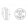 thumbnail image 2 of PIR Motion Detector Ceiling Surface Mount 360 Max 1200W, 2 of 5