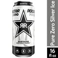 thumbnail image 3 of Rockstar Pure Zero Silver Ice Energy Drink, 16 oz, 1 Count Can, 3 of 7