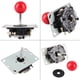 thumbnail image 4 of VBESTLIFE clásico 4/8 vías juego Arcade Joystick Ball Joy Stick reemplazo de bola roja de alta calidad, 4 of 12