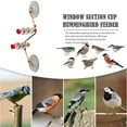 thumbnail image 4 of rujjftsy Window Hummingbird Feeder, Suction Cups Copper Wire Birds Hummingbird Water Feeder, Copper Hummingbird Feeder with Glass Bottles, Humming Bird Feeders for Outdoors Window T9V9, 4 of 8
