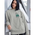 thumbnail image 2 of Stay Wild Camp Child Sweatshirt Women -Smartprints Designs, Female 4X-Large, 2 of 4