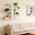 thumbnail image 5 of XIBUFE Wall Shelves,5-Layer Display Shelf for Collectibles,Wooden Wall Mounted Shelves,Floating Wall Shelves for Action Figures,Shot Glasses,Mini Decor and Toys, 5 of 7