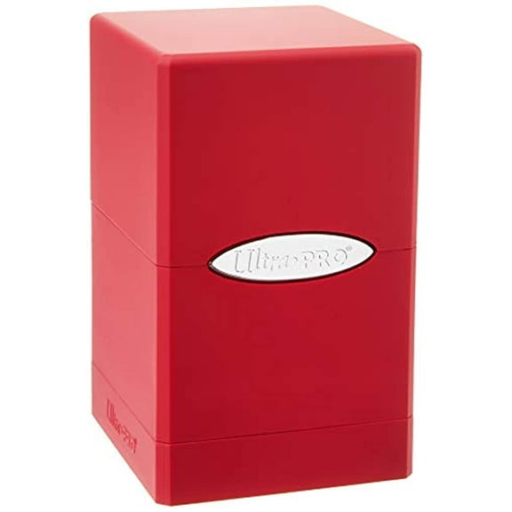 Ultra Pro Red Satin Tower Deck Boxes