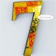 thumbnail image 4 of Bewildely Nuevo estilo 2019 Reloj de pared 3D Metal fresco Número simple Etiqueta engomada del espejo DIY Reloj de pared silencioso moderno para la Decoración del hogar Oro Bewildely JJ24735-03B, 4 of 6