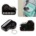 thumbnail image 2 of con Colgante de Piano, con Forma de Teclado de Piano, Mini Colgante de Instrumento Musical para Decorar Mochilas y Bolsos., 2 of 5