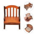 thumbnail image 2 of Rocking Chair Toy Wooden 1Set 2.8x2.2x2.2in, 2 of 6