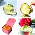 thumbnail image 4 of Adornos De Manzana De Cristal, 6 Cm, Manzanas, Arte, Figura De Manzana De Cristal, Estatua, Adorno, Decoración, Frutas De Cristal, Coleccionables, Para Decoración Del Hogar,, 4 of 8