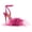Fuchsia, variant on XYD Women Open Toe Feather Sandals Adjustable Strap Buckles High Stiletto Heels Wedding Party Summer Shoes Size 7 Fuchsia