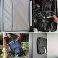 thumbnail image 4 of Vacuum Storage Bag, Waterproof Moisture Resistant Gray, 1 Pack Portable Travel Compression Pouch, For Outdoor Camping Business Trip Luggage Organizer Save Space For Clothes Bedding, 4 of 6
