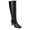 Black, variant on Womens Guild Tall Heeled Knee High Boots - Medium & Wide Width