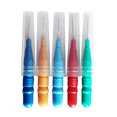 thumbnail image 4 of 100Pcs Interdental Brush Dental Tooth Flossing Head Dental Flosser Toothpick Cleaners Tooth Cleaning Tool, 4 of 8