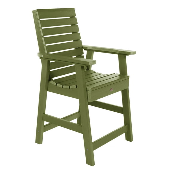 highwood® Eco-Friendly Recycled Plastic Weatherly Counter Armchair