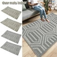 thumbnail image 4 of AMERTEER Rubber Mat Non Slip Door Mats Indoor Outdoor Rugs Washable Large Rug Entrance grey 50*80, 4 of 11