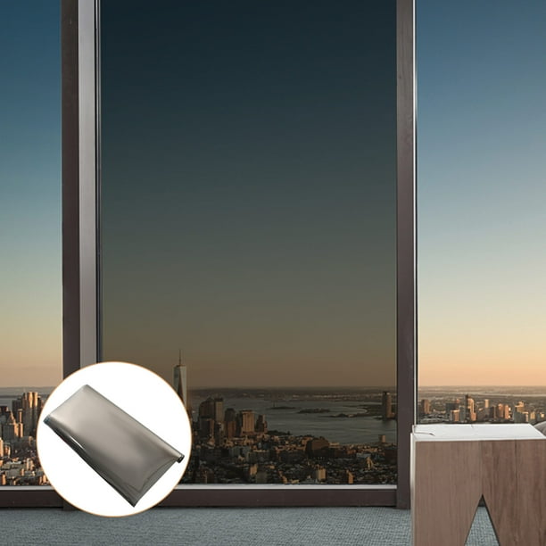 OULII Film Para Ventana Estática Una Vía Para Protección Y Con Material