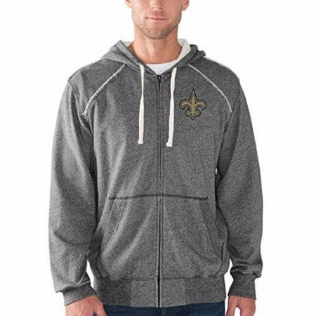 - New Orleans Saints Victory Mock Full Zip Hoodie