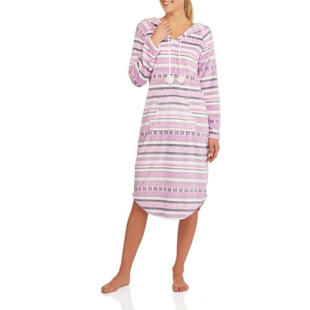 Womens plush pullover