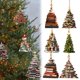 thumbnail image 5 of ELEVENTIME - Adorno de estantería con forma de árbol de Navidad, diseño económico, con libros apilados, adornos navideños, decoración de estantería, adorno de biblioteca, adorno navideño para, 5 of 6