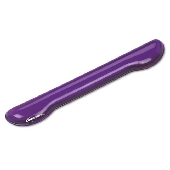innovera gel keyboard wrist rest, purple (ivr51441)