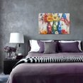 thumbnail image 5 of 12x18 inch Canvas Frameless Painting Poster Star Spangled Banner & Vase,Home Decor Bedroom Accessory Paintings,Villa Bedroom,Study,Bathroom Decor Canvas Prints,Gift For Flower Lover & Patriot, 5 of 6