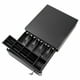 thumbnail image 5 of Cajon de dinero Qian QOD-KAR12 automatico para 4 billetes 8 monedas bandeja configurable con ranura frontal para documentos cerradura 3 posiciones, compatible ESC-POS puerto RJ11/RJ12, 5 of 7
