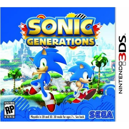 Sonic Generations, SEGA, Nintendo 3DS,