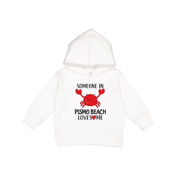 Inktastic Someone in Pismo Beach Loves Me Toddler Hoodie