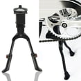 thumbnail image 3 of Double Jambe Vélo Kick Stand Kickstand Parking 26''-29'' Vélos Rack Vélo Double Route Vélo Côté Support, 3 of 8