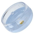thumbnail image 4 of Rueda para correr para hámster para mascotas pequeñas, rodillo de juguete redondo, jaula súper silenciosa, suministros para ejercicio, azul, 12CM, 4 of 12