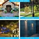 thumbnail image 4 of Luces solares, lámpara de linterna de hierro, luces LED de cadena de alambre de cobre, decoración de jardín impermeable para exteriores, luz colgante, 4 of 5