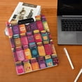 thumbnail image 5 of FORMRS A4 Clipboard Folder with Pen Holder Horizontal Foldable School Office Binder, Purple Jar, 5 of 9