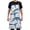 Blue Whales Seashells Stars, variant on Kitchen Apron with 2 Pockets Adjustable waterproof Cooking Aprons for Women Men Chef Cute Owl Fox Tree