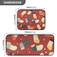 thumbnail image 3 of Christmas Socks Kitchen Mats Non Slip Standing Desk Mat Runner Rug Washable Kitchen Rugs for Floor 2PCS, 3 of 7
