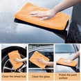 thumbnail image 2 of Yesbay Microfiber Cleaning Towels Water Absorbent Reusable All-Purpose Cleaning Cloth Ultra-Soft Scratch-Free Cleaning Rags, 2 of 8