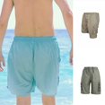 thumbnail image 5 of Minnieouse Medio pantalón versátil con cintura elástica para hombres Mano de obra fina y ajuste cómodo y Type8 NO8, 5 of 5