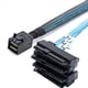 thumbnail image 3 of 3X Mini SAS SFF-8643 una 4X29Pin SFF-8482 Cable de Servidor de Disco Duro 3,33 Pies / 1M, 3 of 5