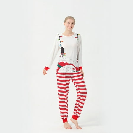 

Cuhas Family Matching Outfits Mom Dad Kids And Babys Christmas Santa Suit Set Pajamas