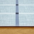 thumbnail image 6 of TOWN & COUNTRY BASICS Comfort Plus Windowpane Plaid Anti Fatigue Comfort Mat, Kitchen Mat, Standing Desk Mat, Dorm Room Rug, Non-Slip Backing, Blue, 18"x39", 6 of 12