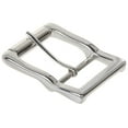 thumbnail image 2 of 1 5/8" (41 mm) Nickel Free Center Bar Single Prong Roller Belt Buckle, 2 of 2