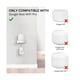 thumbnail image 1 of For WiFi Pro Wall Mounting Bracket Intelligent Speaker Wall Storage Bracket Base, 2 PCS, 1 of 5