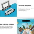 thumbnail image 5 of ONLY COVER, NOT INCLUDING THE SUITCASE Travel Luggage Cover World Travel Suitcase Protector Washable Baggage Covers L(for 25-28 inch luggage), 5 of 6