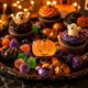 thumbnail image 5 of HWRETIE Luminous Pumpkin Ornament,Glowing Halloween Decoration, 5 of 7