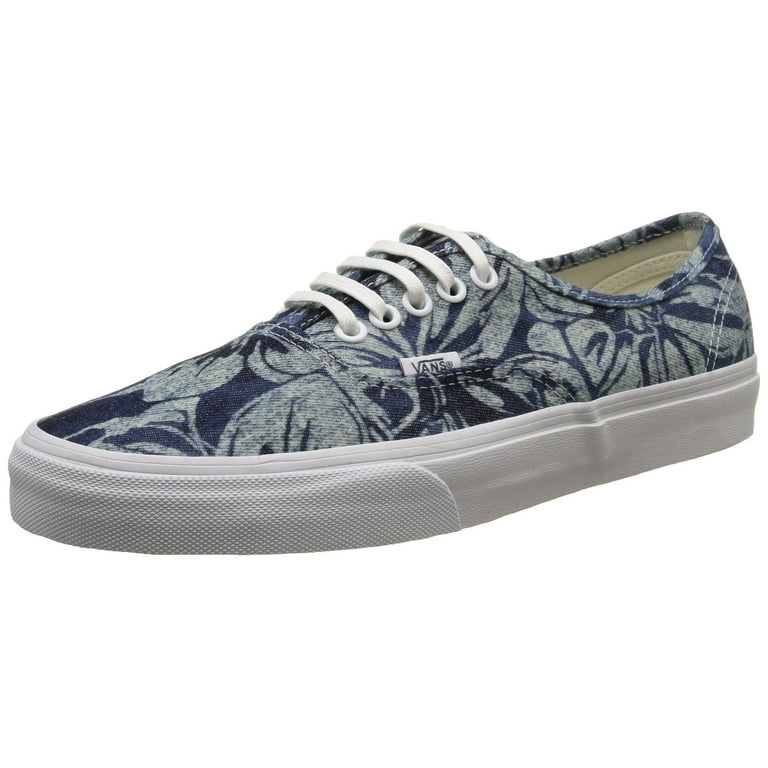 Vans Unsiex Authentic Indigo Tropical Skate Shoes Indigo Tropical